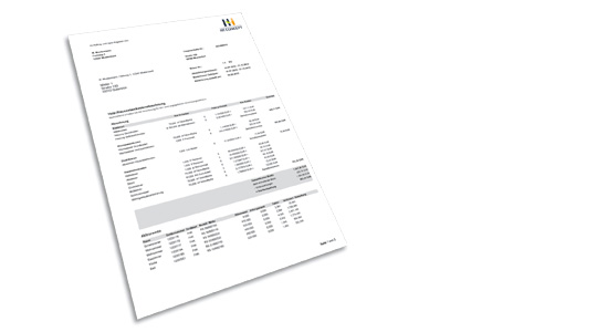 H1 CONCEPT Abrechnung